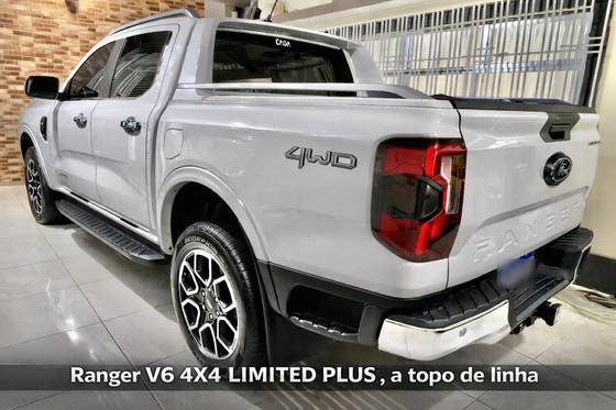 FORD RANGER 3.0 V6 TURBO DIESEL CD LIMITED 4X4 AUTOMÁTICO